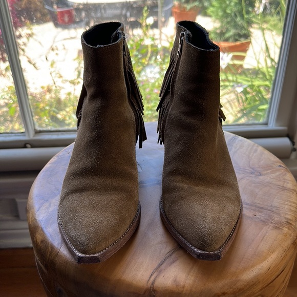 Authentic Suede Ankle Boots - Picture 6 of 8